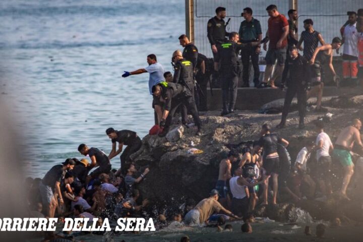 Crisi migratoria a Ceuta: 50.000 arrivi in un giorno e 34 morti