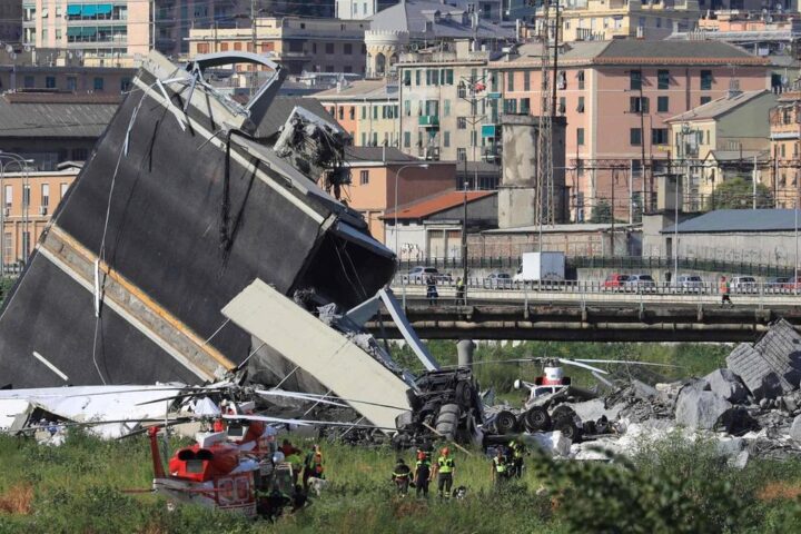 Crollo del ponte Morandi: oggi la sentenza del processo, 57 imputati a rischio carcere
