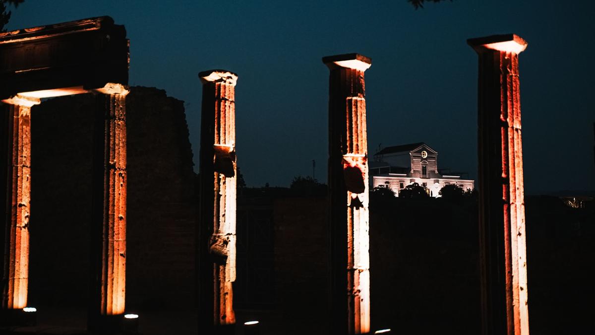Enel illumina le notti del Parco Archeologico di Pompei per nuove esperienze culturali