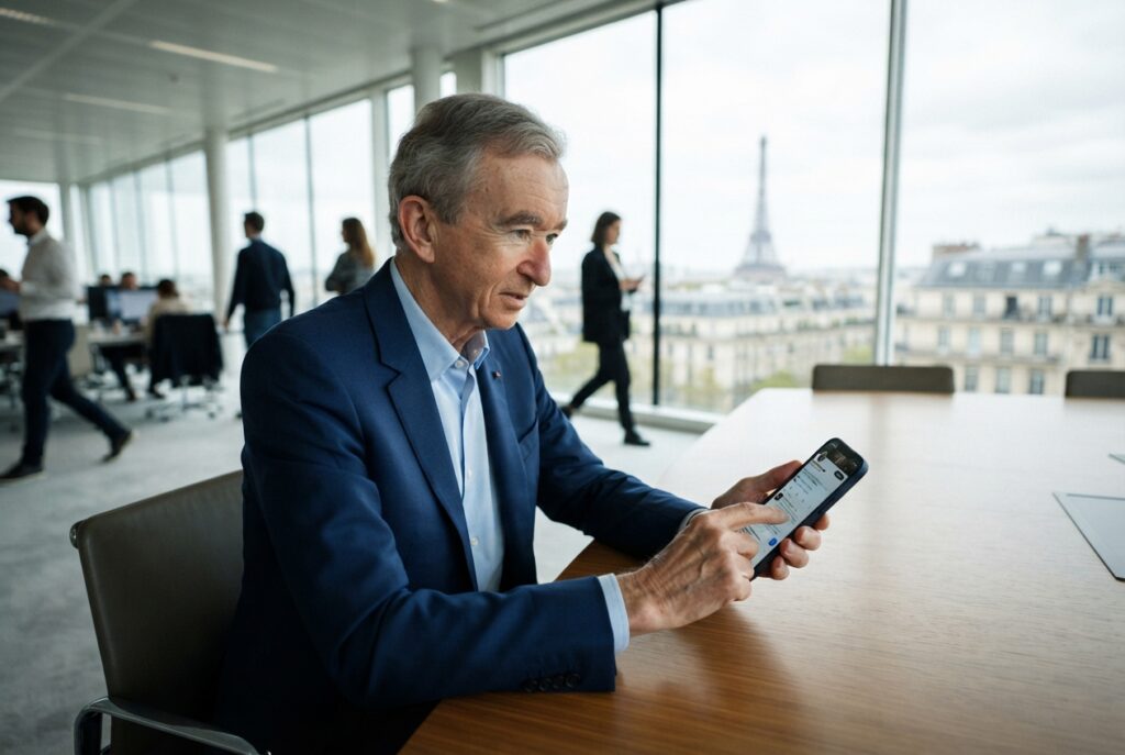 Bernard Arnault debutta su X: «L’ultima famiglia reale di Francia» e la replica alle polemiche