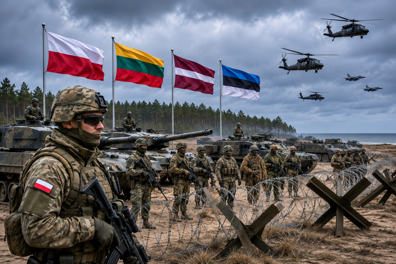 La NATO rafforza le difese del fianco orientale, Polonia e Paesi Baltici accelerano lo scudo difensivo
