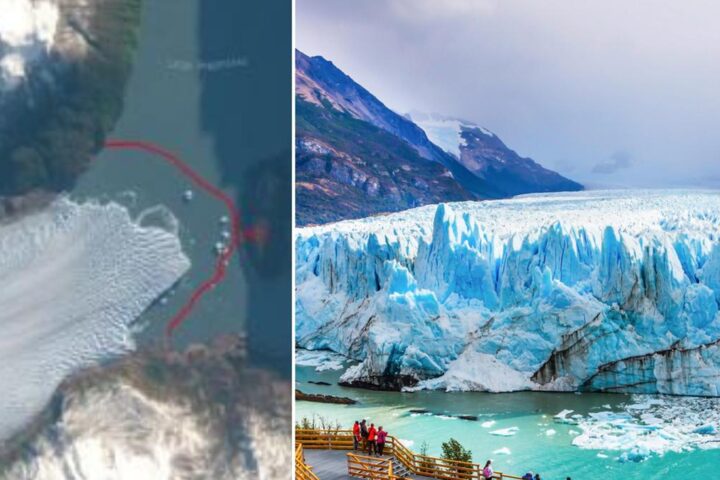 Il ghiacciaio Perito Moreno inizia a ritirarsi, segnando un cambiamento climatico preoccupante