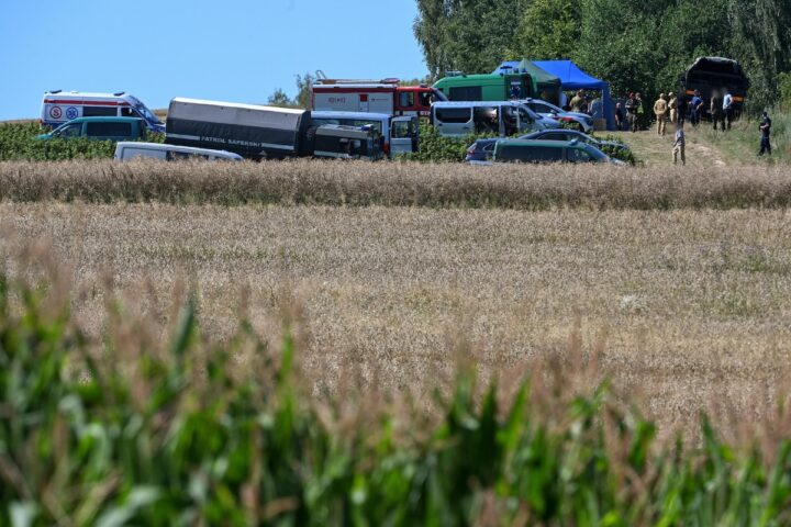 Il governo polacco indaga su un missile russo caduto a Tarnawa-Kolonia
