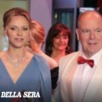 Il principe Alberto II e Kate Forbes presenti al gala di solidarietà della Croce Rossa a Montecarlo