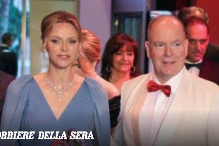 Il principe Alberto II e Kate Forbes presenti al gala di solidarietà della Croce Rossa a Montecarlo