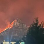 Incendi in Sicilia: situazione critica a Palermo, squadra antincendio in azione
