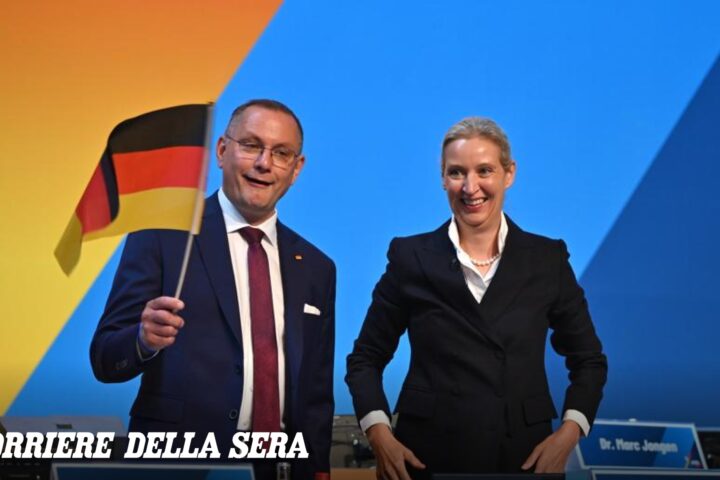 L'AfD si prepara a vincere le elezioni, mentre migliaia protestano fuori dal congresso di Erfurt