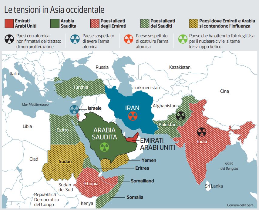 L'ambiziosa marcia dell'Arabia Saudita verso l'energia nucleare e le resistenze israeliane