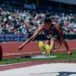 Larissa Iapichino stabilisce il nuovo record italiano nel salto in lungo, superando la madre Fiona May