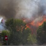 Oltre 10mila evacuati per incendi nella comunità autonoma di Madrid