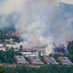 Oltre 400 evacuati a Drammen per il più grande incendio della storia recente della Norvegia