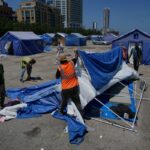 Rientro lento dei libanesi del sud dopo gli intensi bombardamenti israeliani
