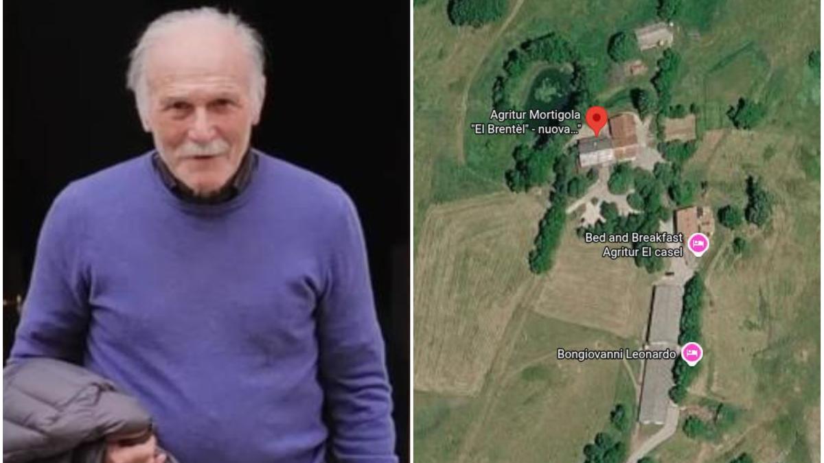 Ritrovato il corpo di Gino Paoli, l'85enne scomparso a Brentonico 25 giorni fa