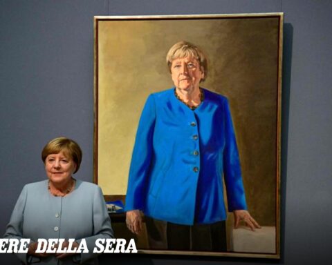 Svelato a Berlino il ritratto di Angela Merkel: il giovane artista Jérémie Queyras racconta la sua esperienza