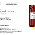 Tajani presenta il saggio "Pace in tempo di guerra" di Mario Giro a Roma il 20 luglio