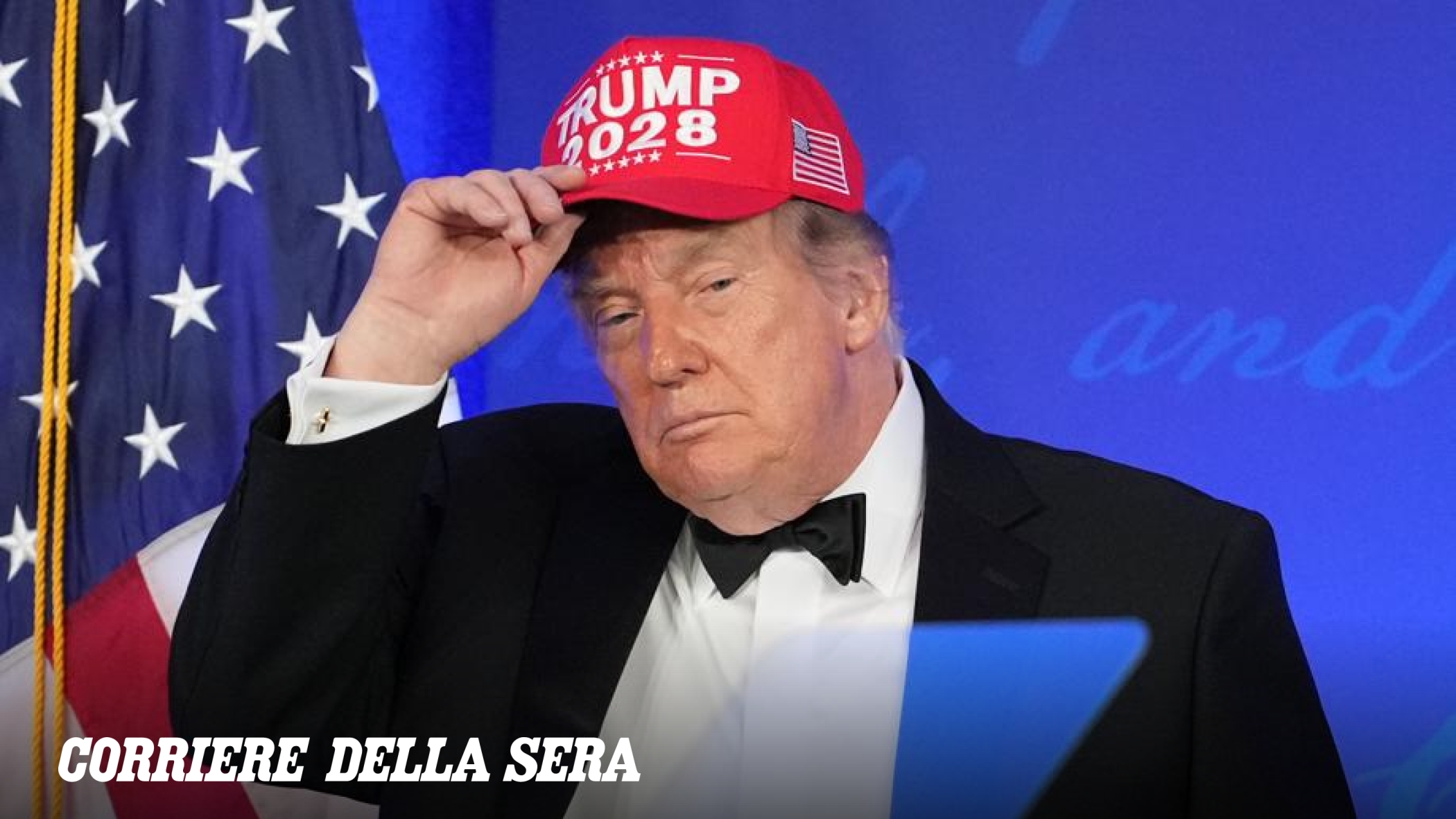 Trump annuncia la sua candidatura alle elezioni del 2028 durante la cena dei corrispondenti della Casa Bianca