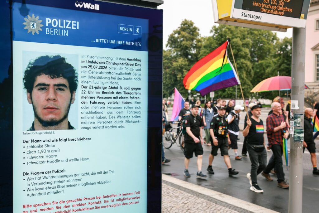 Ucciso il sospetto attentatore del Pride di Berlino, Abdul Ballout, dalla polizia tedesca