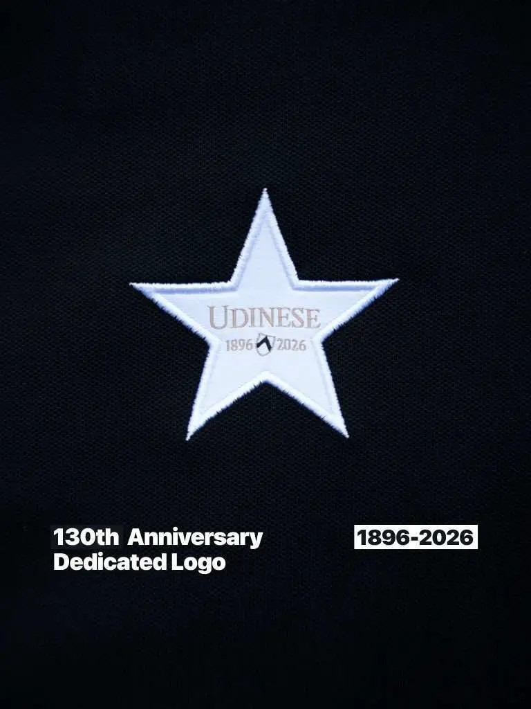 Udinese Calcio presenta il crest commemorativo per il 130° anniversario