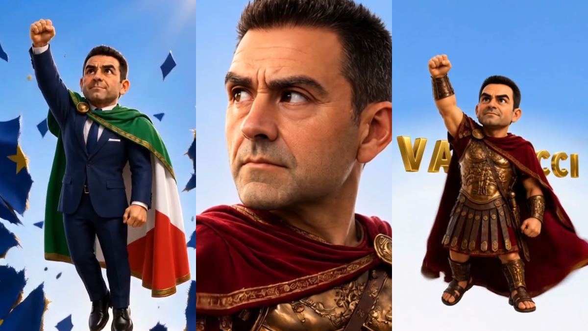 Vannacci presenta una canzone creata con l'IA, ispirata al Gladiatore