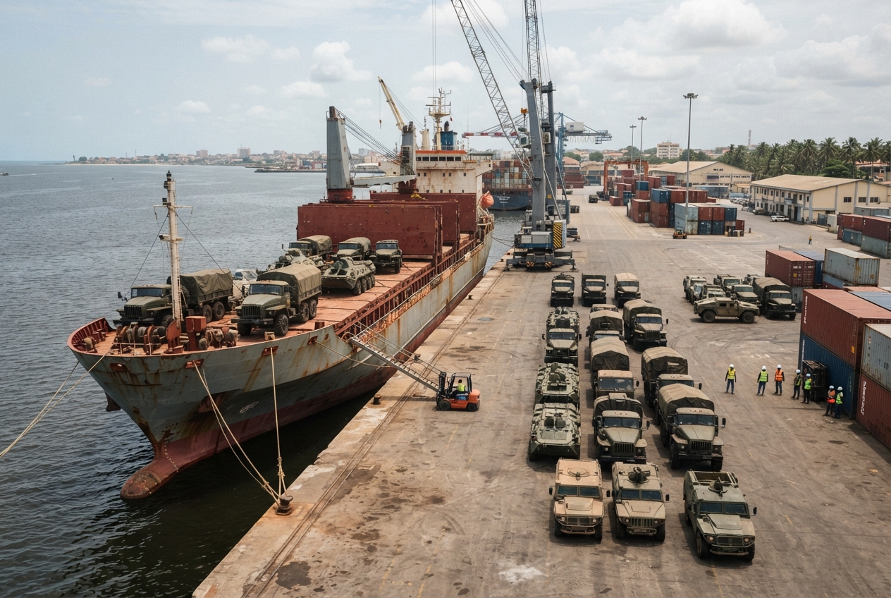 Il Cremlino porta mezzi militari in Mali usando una nave sanzionata dagli Usa