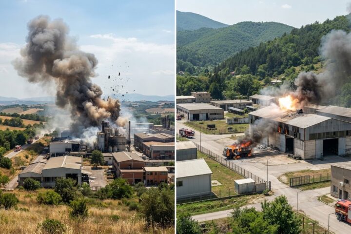 Due esplosioni in tre giorni colpiscono la filiera europea delle munizioni