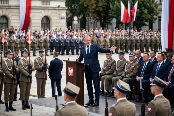 Tusk accusa l’opposizione di mettere a rischio la difesa e i legami con gli alleati