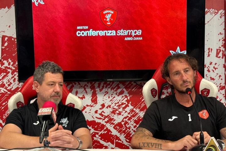 Aimo Diana presenta il suo progetto per il Perugia: "Ho accettato una sfida complessa"