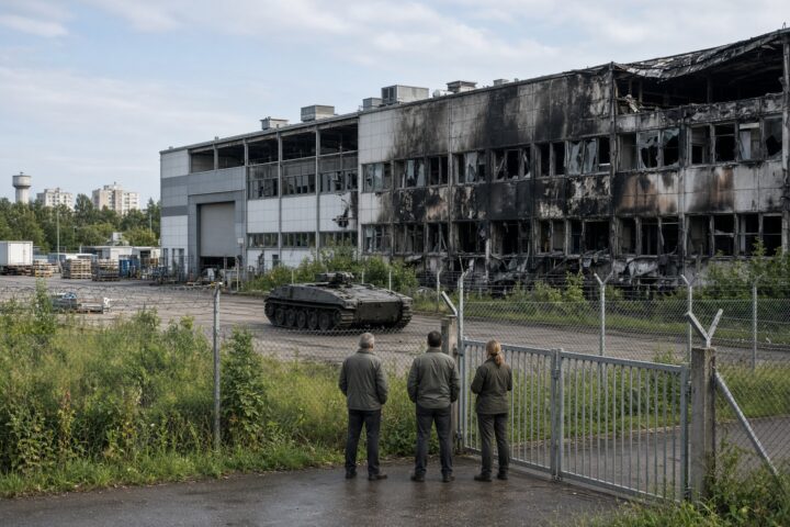 Gli incendi di agosto ampliano la campagna russa contro le industrie della difesa europee