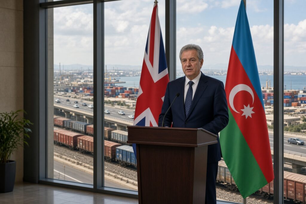 Londra finanzierà il Corridoio di Mezzo e rafforzerà il partenariato con Baku