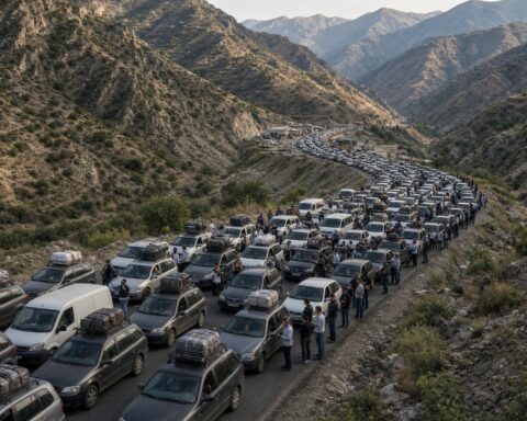 Fuga dalla Russia, oltre 58 mila persone hanno attraversato il confine con la Georgia