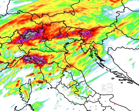 Cambio climatico in Italia: temporali intensi previsti al Centro-Nord, Sud ancora afoso