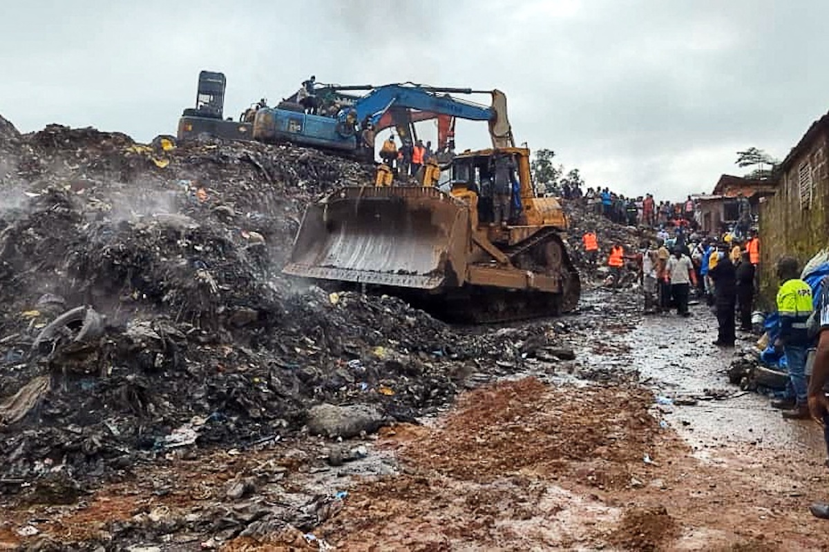 Crollo di discarica a Conakry: oltre 30 morti e 22 feriti in Guinea