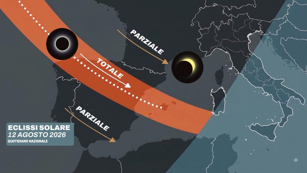 Eclissi solare in diretta streaming dalle 19.15: attesa per lo spettacolo visibile anche in Italia