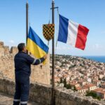 A Cagnes-sur-Mer il sindaco RN sostituisce la bandiera ucraina con lo stemma cittadino