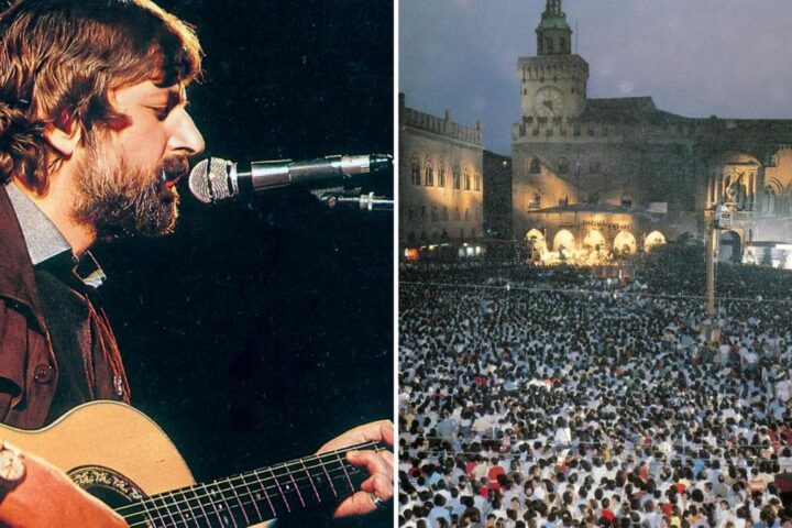 Francesco Guccini ricorda il leggendario concerto del 1984 in Piazza Maggiore a Bologna