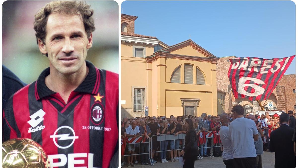 Funerali di Franco Baresi a Milano: migliaia di tifosi e istituzioni per l'addio al Capitano