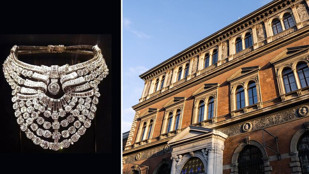 Furto di collier da 3,7 milioni di euro al museo di Vienna, ladri in fuga