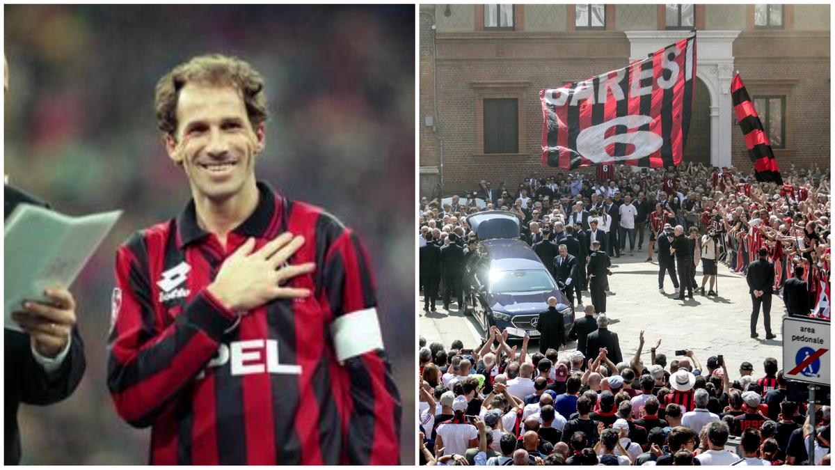 Il commovente addio a Franco Baresi: l'ultimo saluto nella basilica di Sant'Ambrogio a Milano