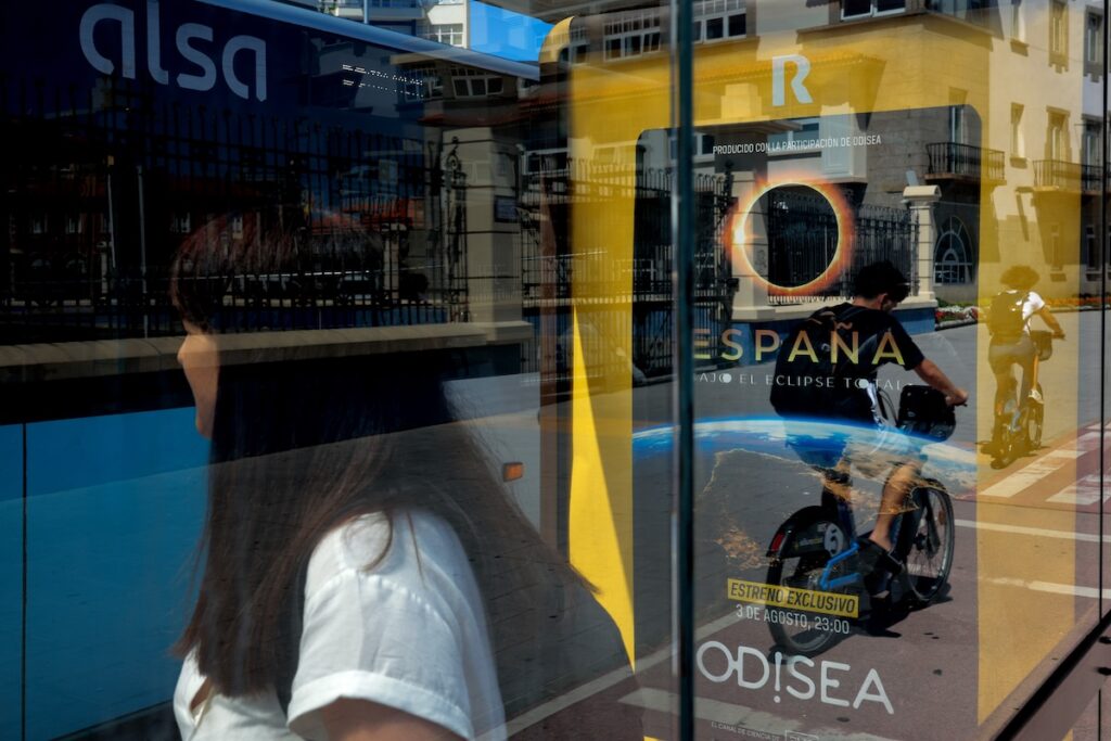 In Spagna si prevede un afflusso massiccio di turisti per l'eclissi totale del 12 agosto