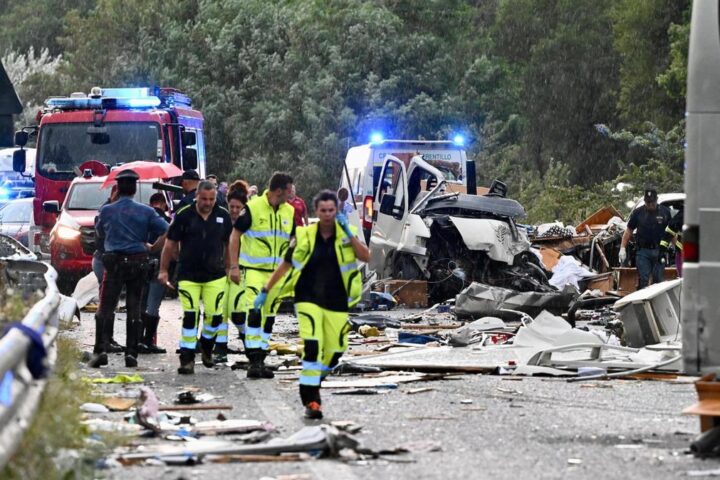 Incidente mortale sulla statale 79: sei vittime e 27 feriti a Colli sul Velino
