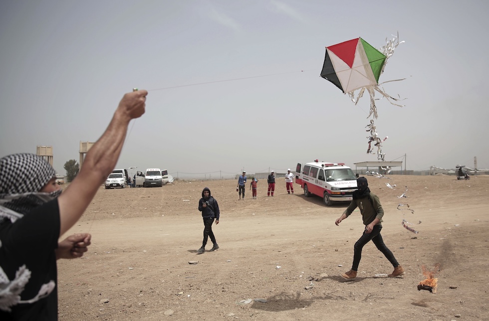 Israele vieta gli aquiloni a Gaza per motivi di sicurezza nazionale