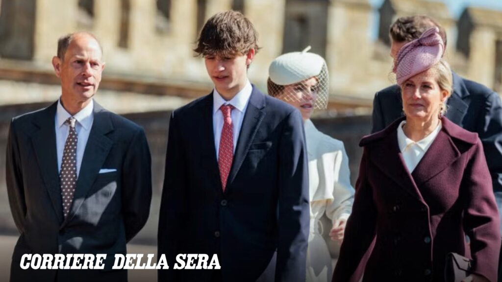 James, nipote di Carlo III, lavora nei campi di Sandringham durante l'estate