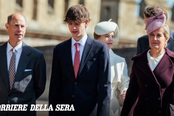 James, nipote di Carlo III, lavora nei campi di Sandringham durante l'estate