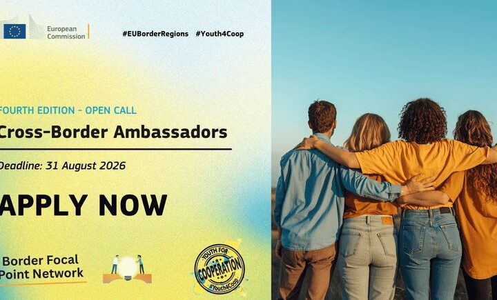 La Commissione europea cerca giovani ambasciatori per il programma “Cross-Border Ambassadors” fino al 31 agosto 2026