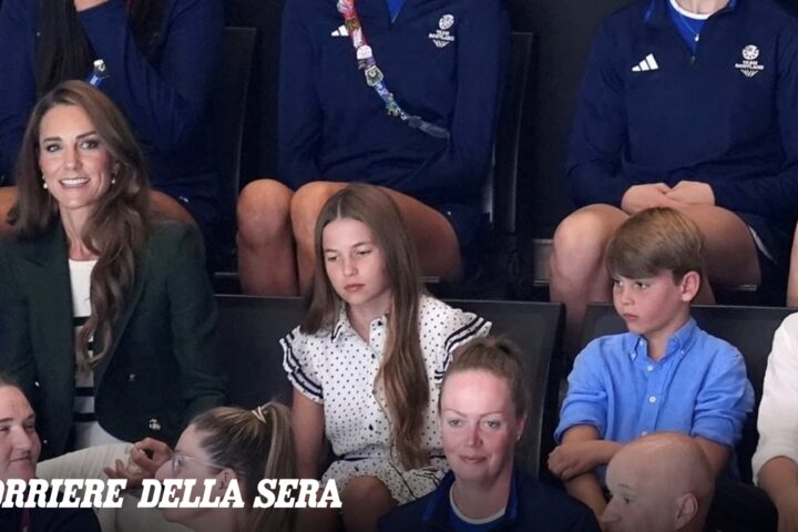 La principessa Kate e la famiglia reale ai Giochi del Commonwealth a Glasgow