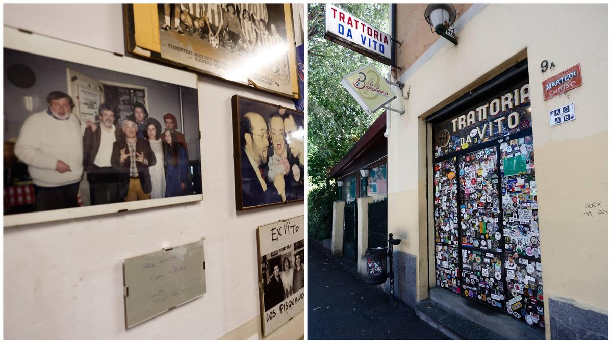 La trattoria da Vito di Bologna rimane aperta in memoria di Francesco Guccini