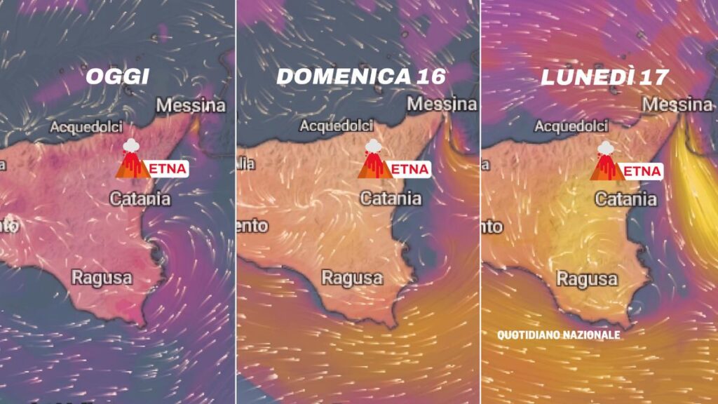 L'Etna provoca la chiusura dell'aeroporto di Catania fino a martedì per emissione di cenere