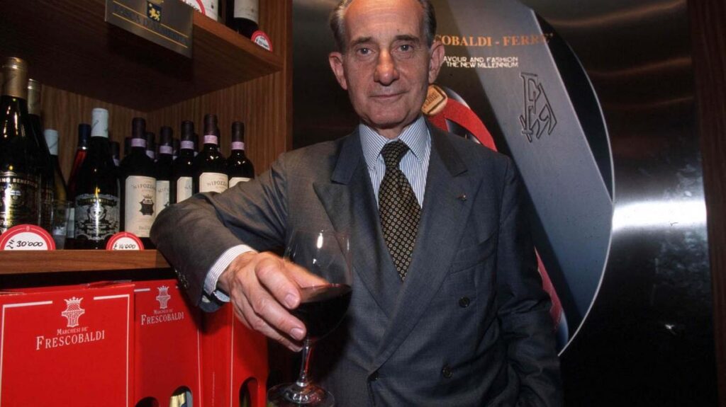 Lutto nel mondo del vino: muore il marchese Vittorio Frescobaldi, innovatore del vino toscano