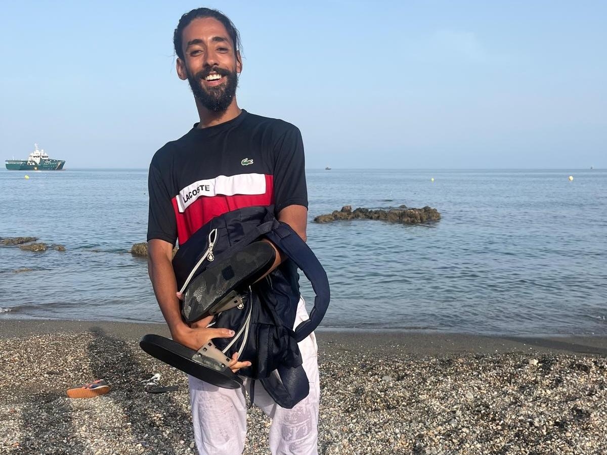 Mahdi sbarca a Ceuta e racconta la sua lotta per una vita migliore in Marocco