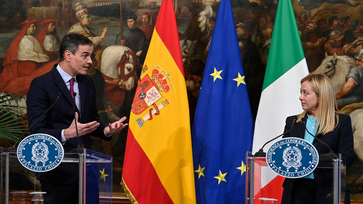 Meloni e Sánchez in stallo sui migranti, rimangono le chiusure incrociate